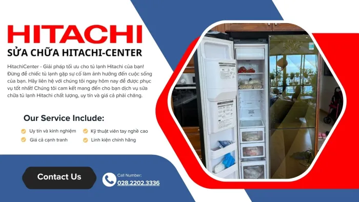 Bảo hành tủ lạnh Hitachi tại Nhà Bè giá rẻ