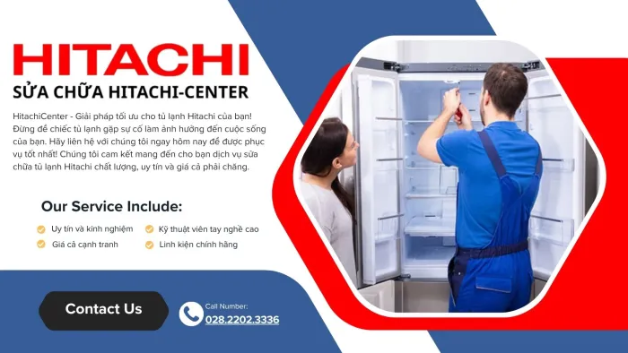 Bảo hành tủ lạnh Hitachi tại Quận 12 tại nhà