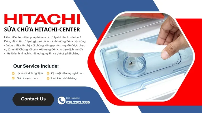 Dịch vụ sửa tủ lạnh Hitachi tại TP.HCM