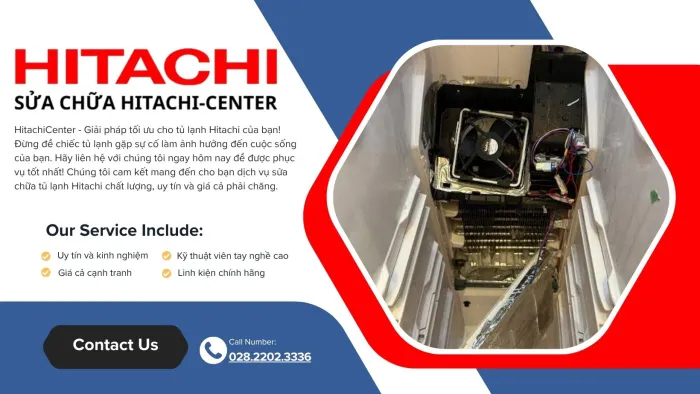 Trung tâm bảo hành Hitachi Bình Tân giá rẻ
