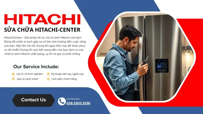 Trung tâm bảo hành Hitachi Củ Chi chuyên nghiệp