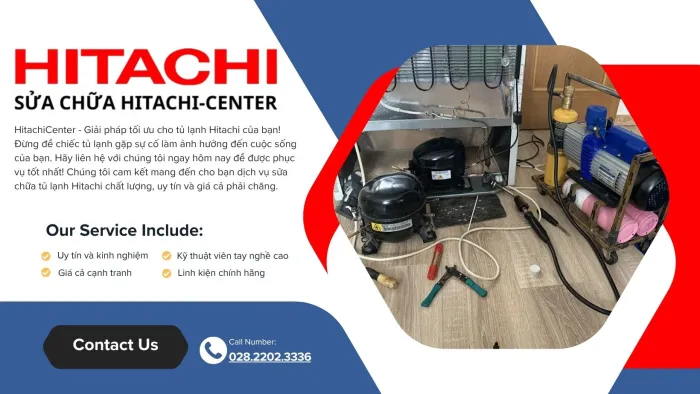 Trung tâm bảo hành Hitachi Quận 12 gần nhất