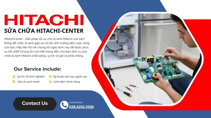 Trung tâm bảo hành Hitachi Quận 5 uy tín
